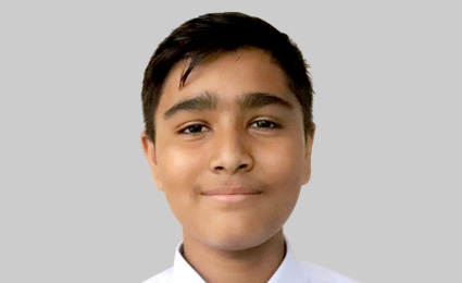 Ishit Prajapati of Grade 8 continues to win prizes