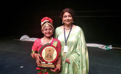 Kashish Joshi, of class 4A, participated in Desh Raag International Dance Competition