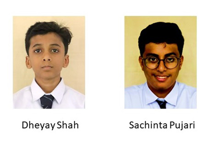 Both the boys have been selected for state level competition