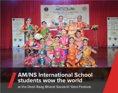 AMNS International School adds another feather to its cap