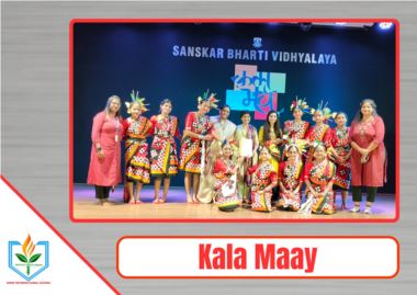 AMNS International School Wins Multiple Accolades at Kala Maay Competitions