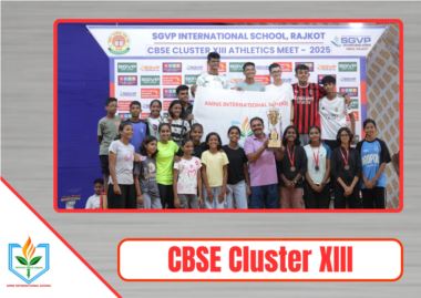AMNS International School Wins Under-17 Boys Championship Trophy at CBSE Athletics