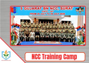 AMNSIS Cadets Excel at NCC Training Camp