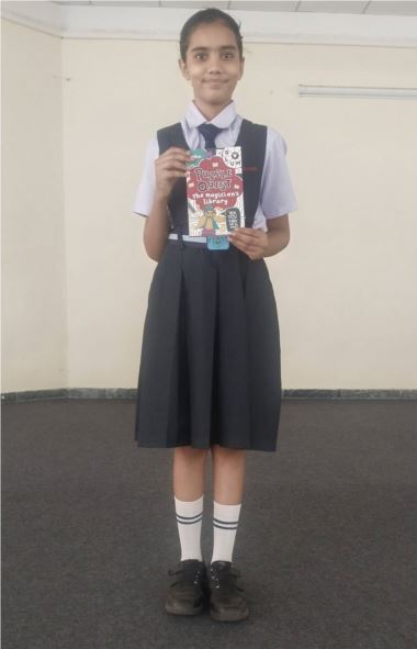 AMNSIS Celebrates Pihu Modi's Creative Win in Dimdima Calendar Contest!