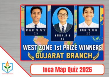 AMNSIS Crowned West Zonal Champions at INCA Map Quiz 2026