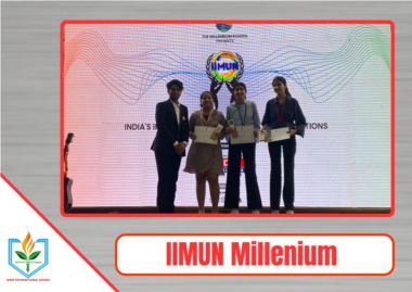 AMNSIS Delegates Bring Home Top Honours at IIMUN Surat 2025