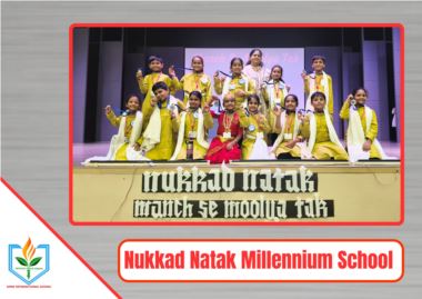 AMNSIS Junior Team Wins 2nd position for 'Madad Karo Bhai'  at Inter-School Nukkad Natak Competition