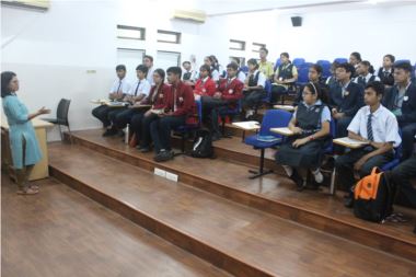 AMNSIS organized a two-day Leadership Camp, in collaboration with M.R. Pai Foundation and Forum for Free Enterprises, Mumbai,on the 4th and 5th of August for the students of class XI