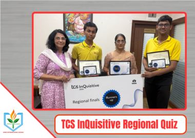 AMNSIS Quizzers Secure Runners-Up at TCS InQuizitive Regional Quiz