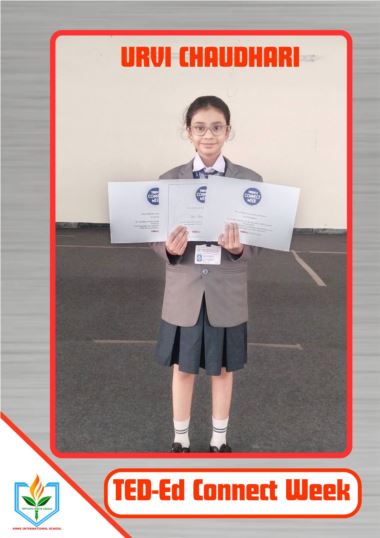 AMNSIS Student Earns Global Applause at TED-Ed Connect Week