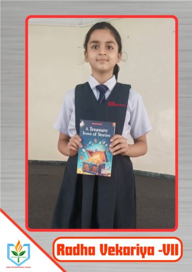 AMNSIS Student Radha Vekariya Makes Her Mark as a Story Writer