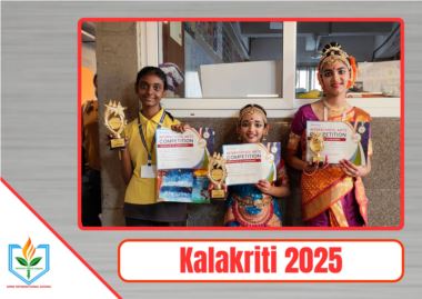 AMNSIS Students Excel in Dance and Art at Kalakriti 2025