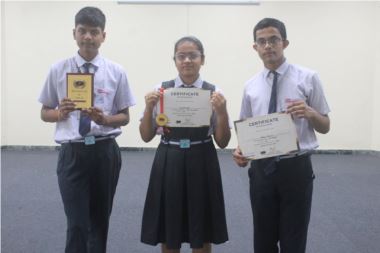 AMNSIS students voice reverberated loud and clear in the event MUN KI AWAAZ organised by Tapti Valley School