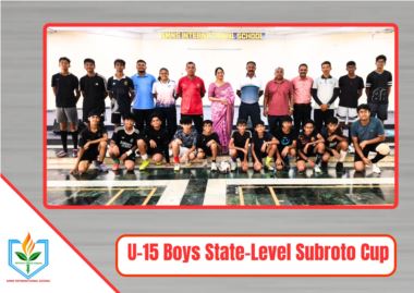 AMNSIS U-15 Boys Qualify for State-Level Subroto Cup