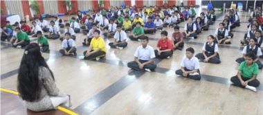 Breath. Balance. Blossom: Life Skills Training for Grade 8 at AMNS International School