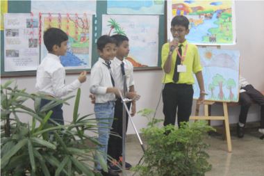 Knowledge Fest 2023 by the students of class I and II concluded with a gratifying feeling of success and achievement