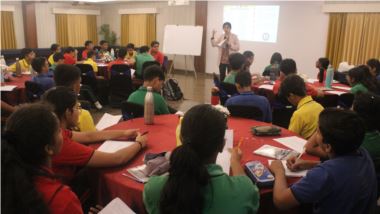 Life skill workshop conducted for classes 10 to 12