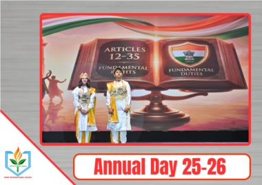 Rights with Responsibilities : AMNS International School's Annual Day 2025